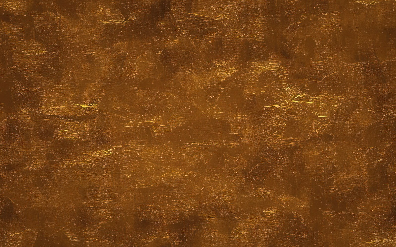 Close detail of gold-leaf patterning on a Klimt canvas, showing the textured surface of the applied metal against painted ground